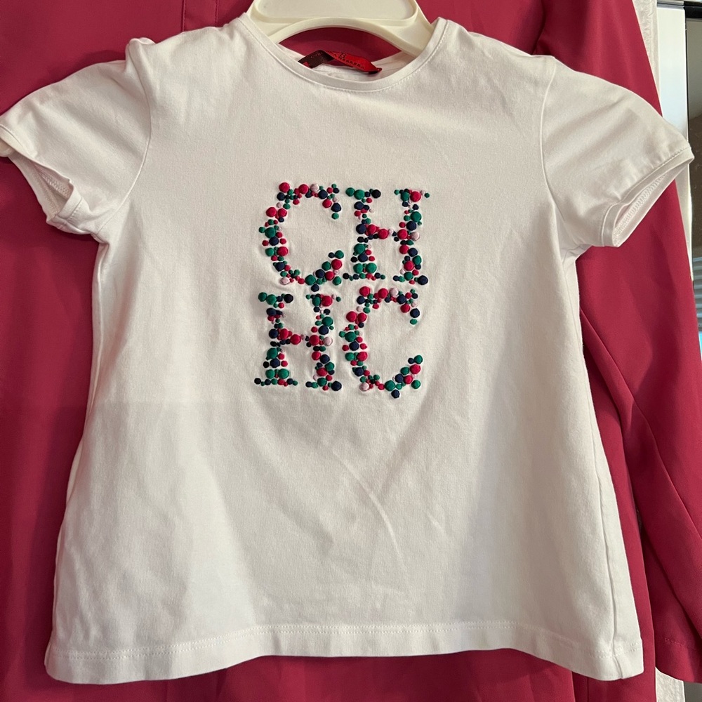 Carolina Herrera girl shirt EUC sise 6